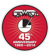 Celebrating DeWeyl's 45th Anniversary 1969-2014